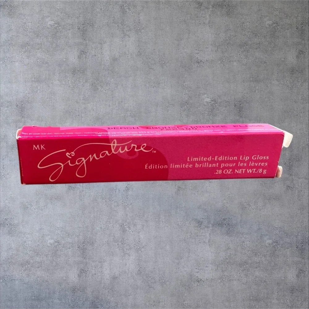 Mary‎ Kay MK Signature Lip Gloss Beach Bronze 722300 .28oz NIB Shimmer
